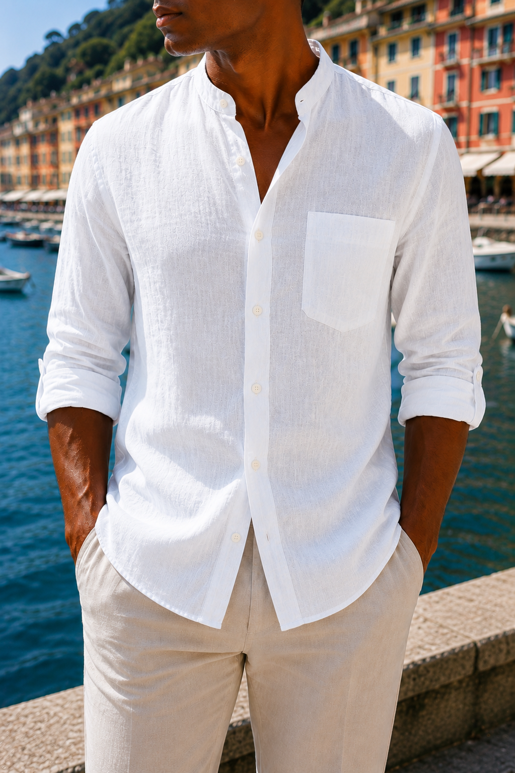 AURA™ Linen Essential Shirt