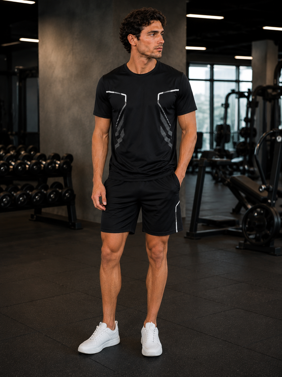 Milano Active™ | Completo Sportivo Uomo Quick-Dry — vista 2