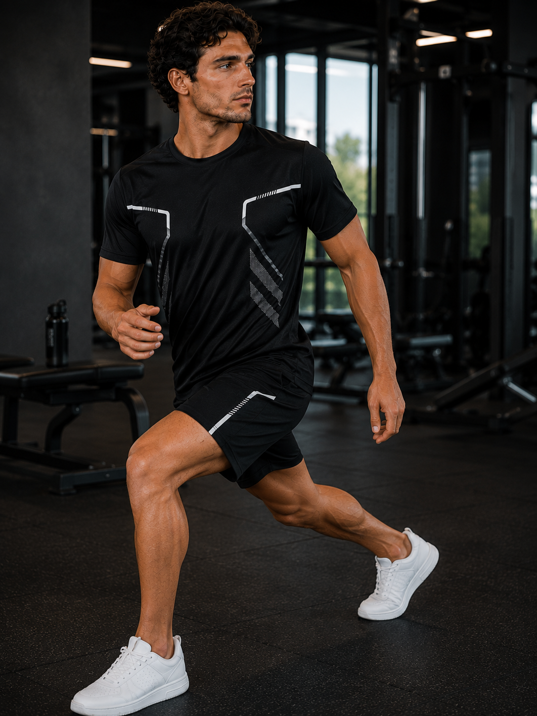 Milano Active™ | Completo Sportivo Uomo Quick-Dry — vista 3