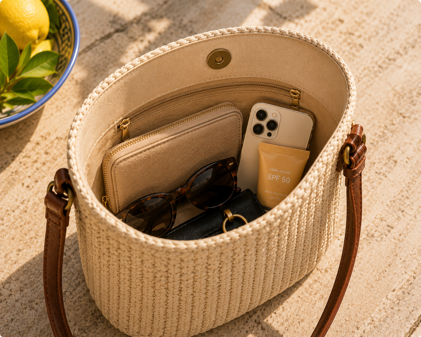 Borsa Mare Fior d'Oro™ Positano — vista 4